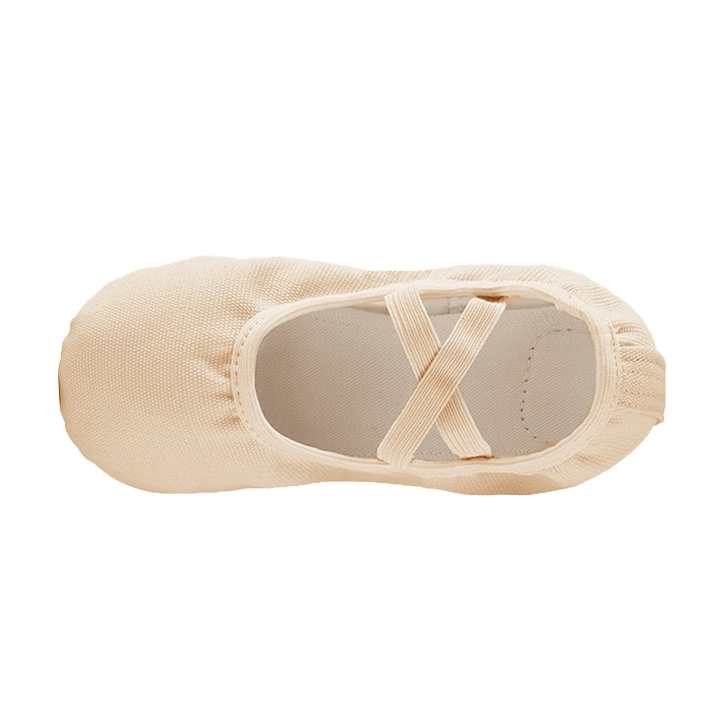 Missfiona Girls Ballet Shoes Canvas No-Tie Ballet Slippers Dance Shoes for Toddler/Little Kid/Big Kid/Boy