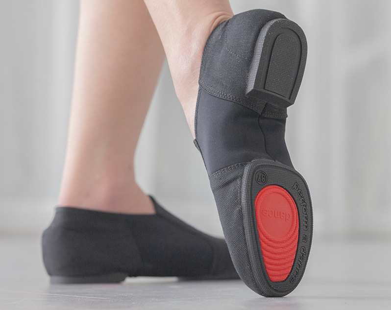 missfiona Canvas Upper Slip-on Jazz Shoes for Women Modern Dance Practice Boots