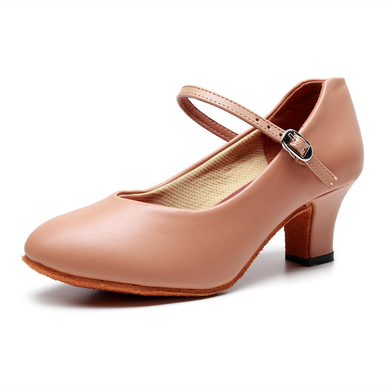 missfiona Character Shoes for Womens 2" Ankle Strap Dancing Heels for Salsa Tango Flamenco Latin