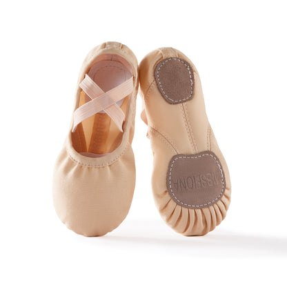 missfiona Girls Ballet Shoes Toddler Ballet Slippers Dance Shoes for Little Kid/Big Kid/Women
