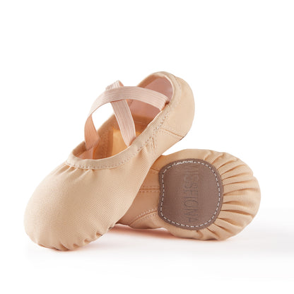 missfiona Girls Ballet Shoes Toddler Ballet Slippers Dance Shoes for Little Kid/Big Kid/Women