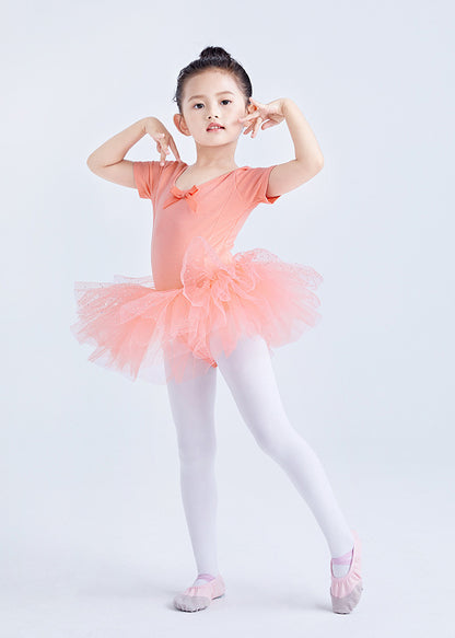 Girls Sparkle Ballet Dance Dress Tutu Skirt Leotard Glitter Ballerina Outfit Activewear Cloth