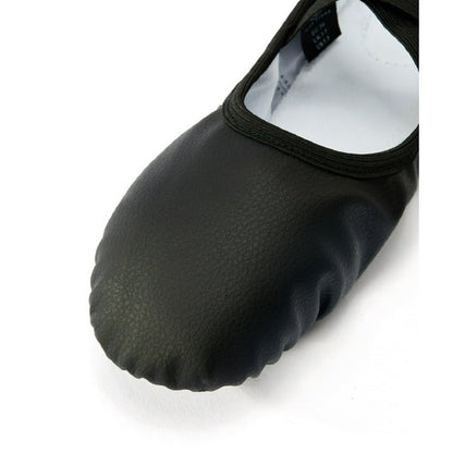Ballet Soft PU Leather Dance Shoes No-Tie Ballerina Slippers for Women Yoga Shoes