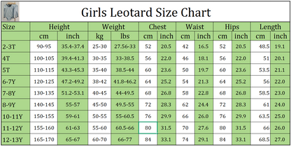 missfiona Blue Long Sleeves Ballet Dance Leotard Set Girls Low Back Dance Activewear