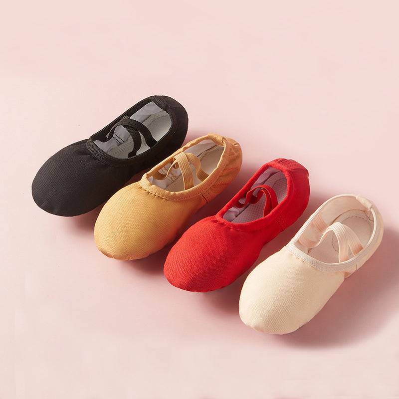 missfiona Ballet Shoes for Girls/Toddlers/Kids/Womens Canvas Ballerina Ballet Slippers for Dancing