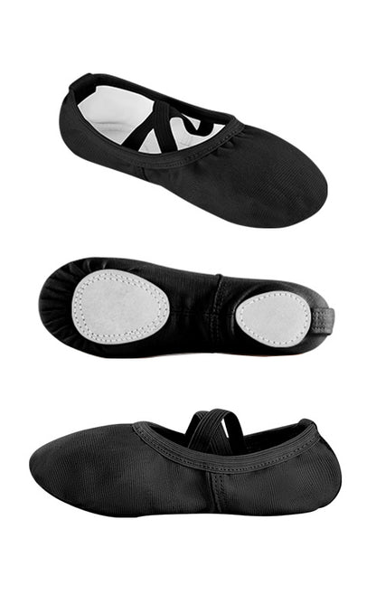 missfiona Ballet Shoes for Girls/Toddlers/Kids/Womens Canvas Ballerina Ballet Slippers for Dancing