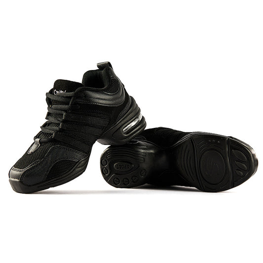 missfiona Women's Jazz Dance Sneaker Split Sole Air Cushion Zumba Dance Walking Shoes