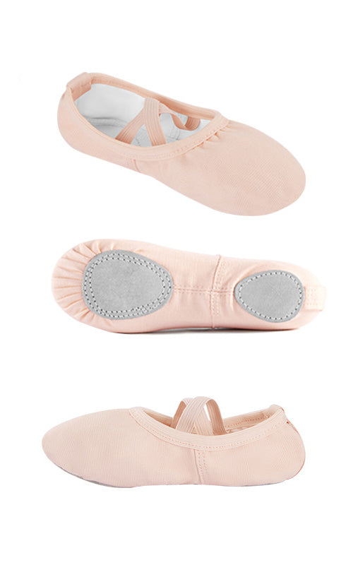 missfiona Ballet Shoes for Girls/Toddlers/Kids/Womens Canvas Ballerina Ballet Slippers for Dancing