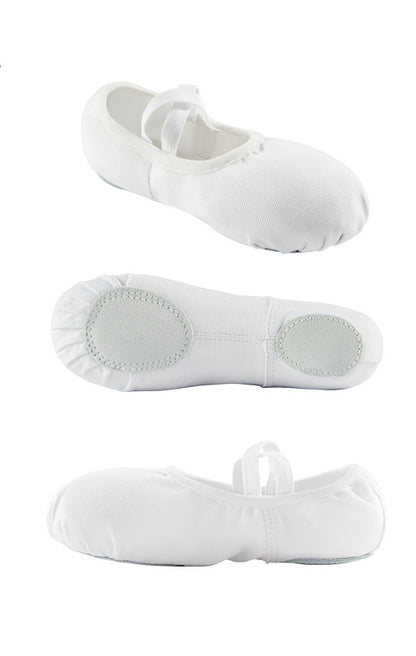 missfiona Ballet Shoes for Girls/Toddlers/Kids/Womens Canvas Ballerina Ballet Slippers for Dancing