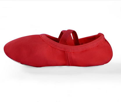 missfiona Ballet Shoes for Girls/Toddlers/Kids/Womens Canvas Ballerina Ballet Slippers for Dancing